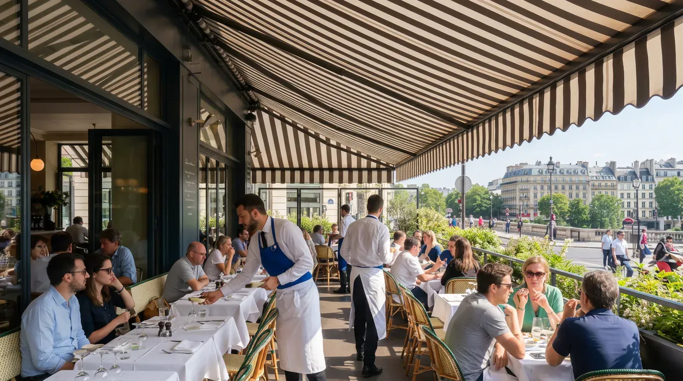 Illustration comparative entre Repply et Limova pour les restaurants